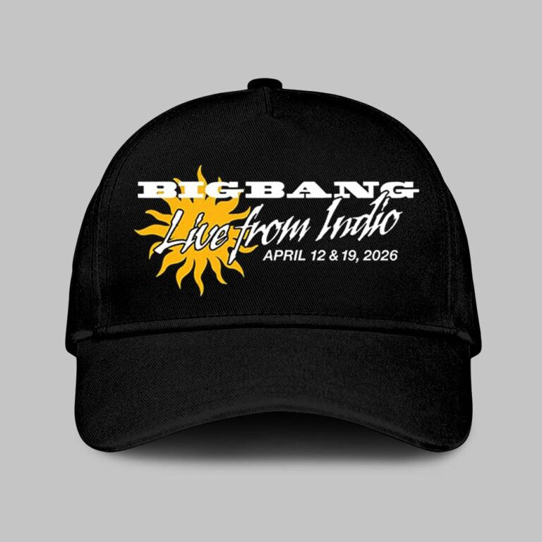 Big Bang Live From Indio Coachella 2026 Hat Big Bang Merch Ideas For Kpop VIP Fans Big Bang Live From Indio Coachella 2026 Hat Big Bang Merch Ideas For Kpop VIP Fans - Image 1