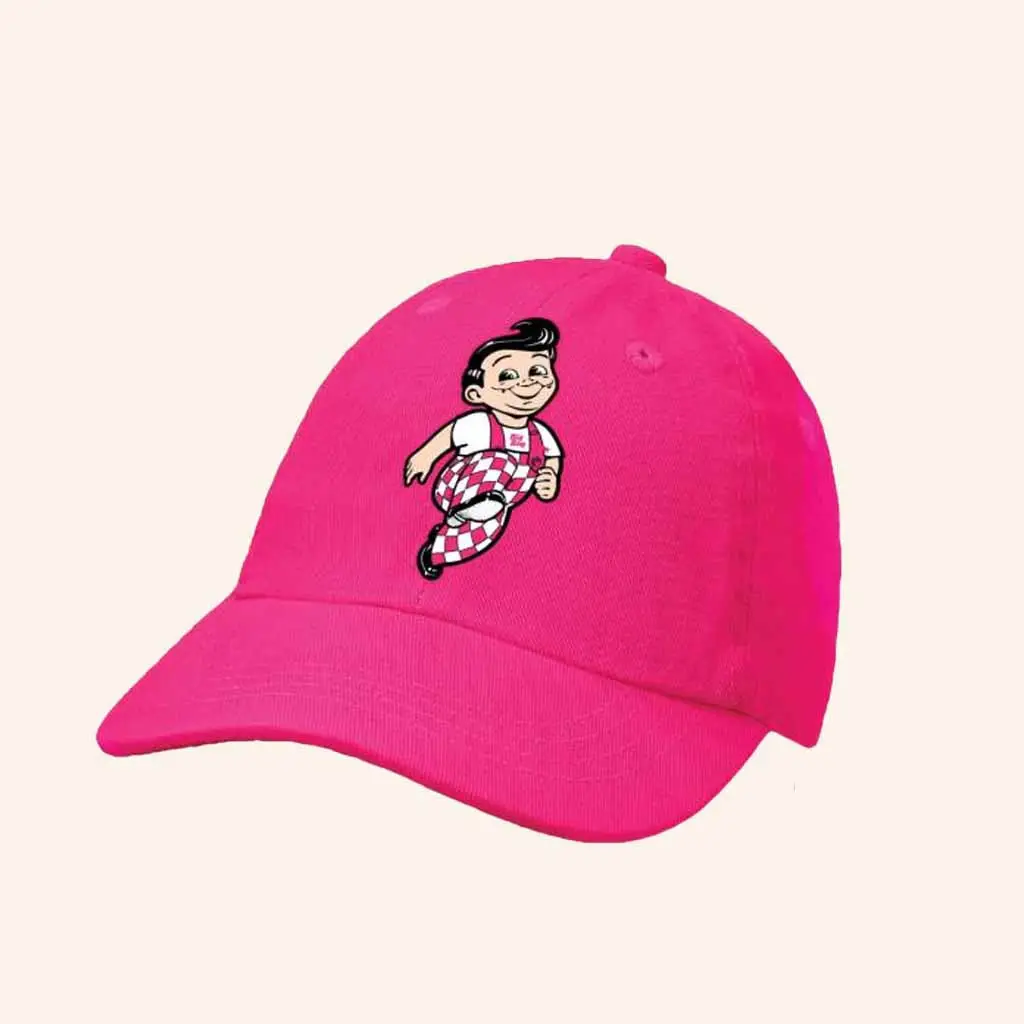 Big Boy Merch Embroidered Big Boy Pink Hat Gifts For Girlfriend -WearandDecor
