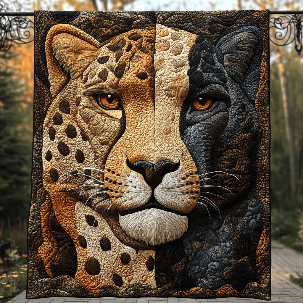 Big Cat Origin Quilted Blanket Sofa Couch Throw Blanket Leopard Gifts For Her Big Cat Origin Quilted Blanket Sofa Couch Throw Blanket Leopard Gifts For Her - Image 1