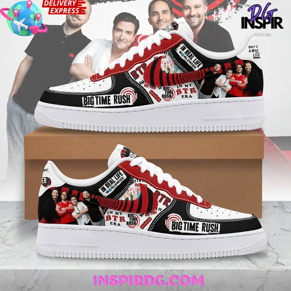 Big Time Rush Limited Edition Air Force 1