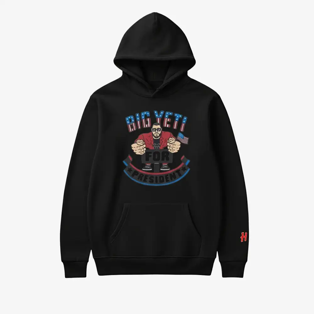Big Yeti For President New Heights Hoodie New Heights Merch Gift Ideas For Travis Kelce Lovers