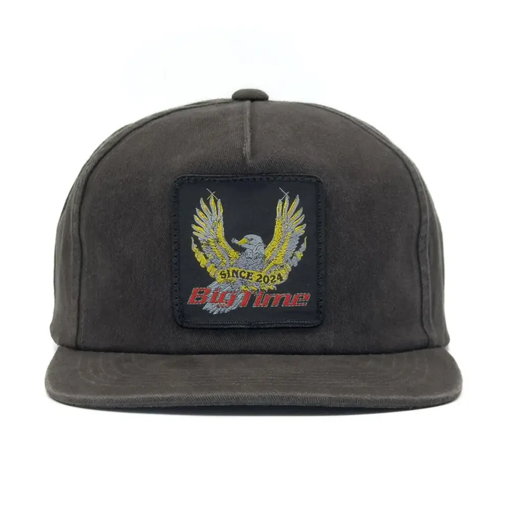 BigTime Merch Bigtime Eagle Embroidered Snapback Hat Xmas Gifts For Dad -WearandDecor