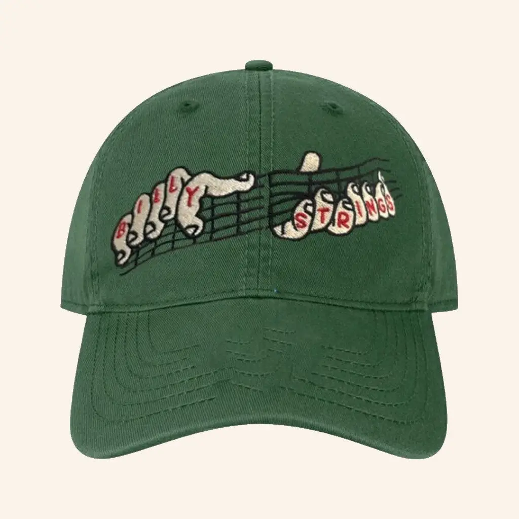 Billy Strings Merch Fingers Embroidered Hat Christmas Gifts For Music Lovers Gifts For Besties - Wear&Decor
