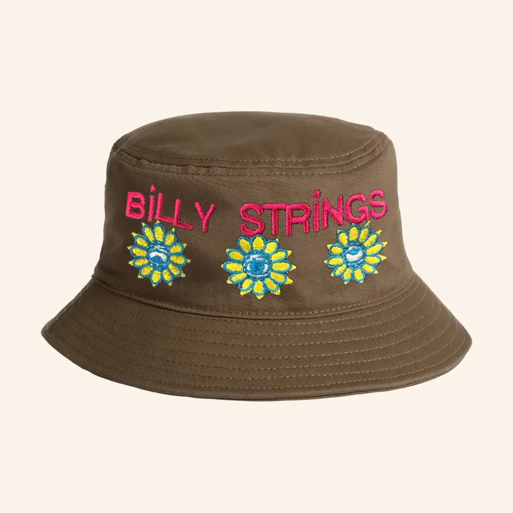 Billy Strings Merch Seeing Flower Bucket Hat Christmas Gift Ideas For Friends -WearandDecor Billy Strings Merch Seeing Flower Bucket Hat Christmas Gift Ideas For Friends -WearandDecor - Image 1