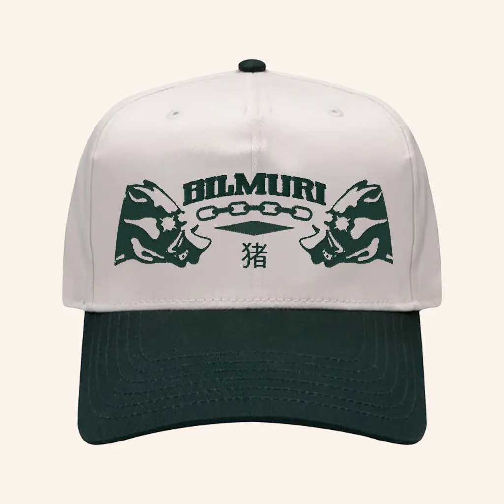 Bilmuri Merch Retro Hogs Hat Embroidered Bilmuri Hat Christmas Presents For Brother Bilmuri Merch Retro Hogs Hat Embroidered Bilmuri Hat Christmas Presents For Brother - Image 1