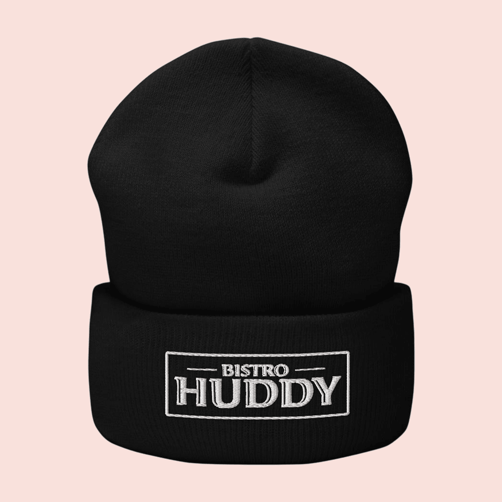 Bistro Huddy Merch Bistro Huddy Beanie Clothes Dad Birthday Gifts Bistro Huddy Merch Bistro Huddy Beanie Clothes Dad Birthday Gifts - Image 1