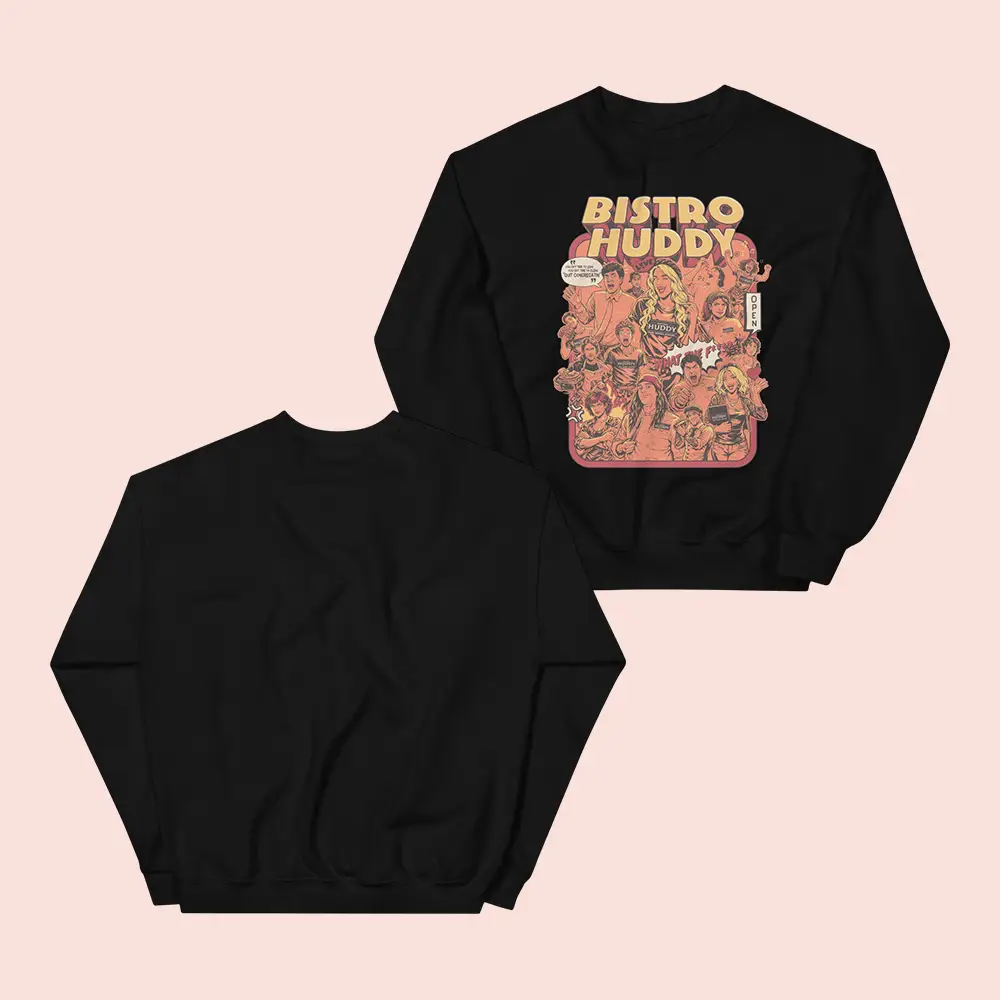 Bistro Huddy Merch Bistro Huddy Sweatshirt Best Merch Outfits Gifts For Brothers
