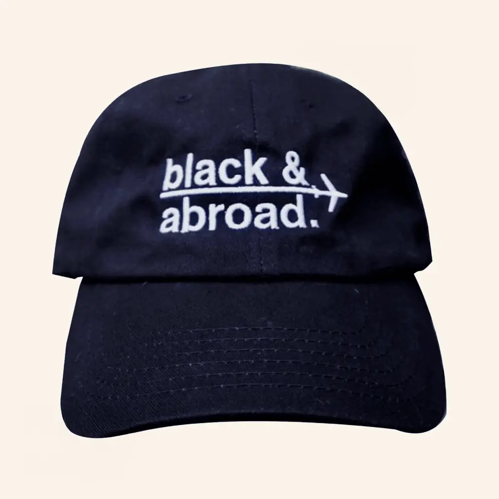 Black And Abroad Merch Black And Abroad Signature Embroidered Hat Gifts For Husband -WearandDecor