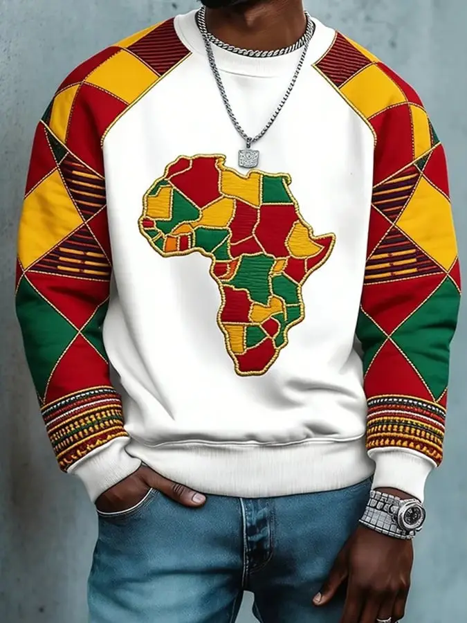Black History Month Hoodie Africa Map Clothing Best Gift Ideas For Father's