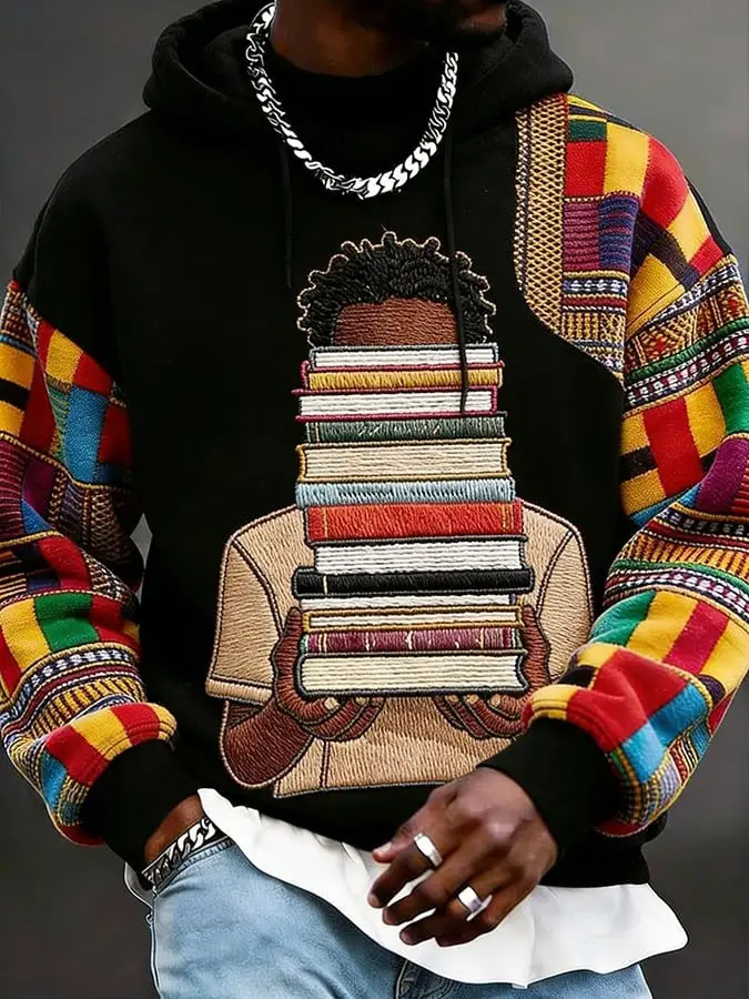 Black History Month Hoodie Book Literacy Matters Apparel Unique Gift Ideas For Him