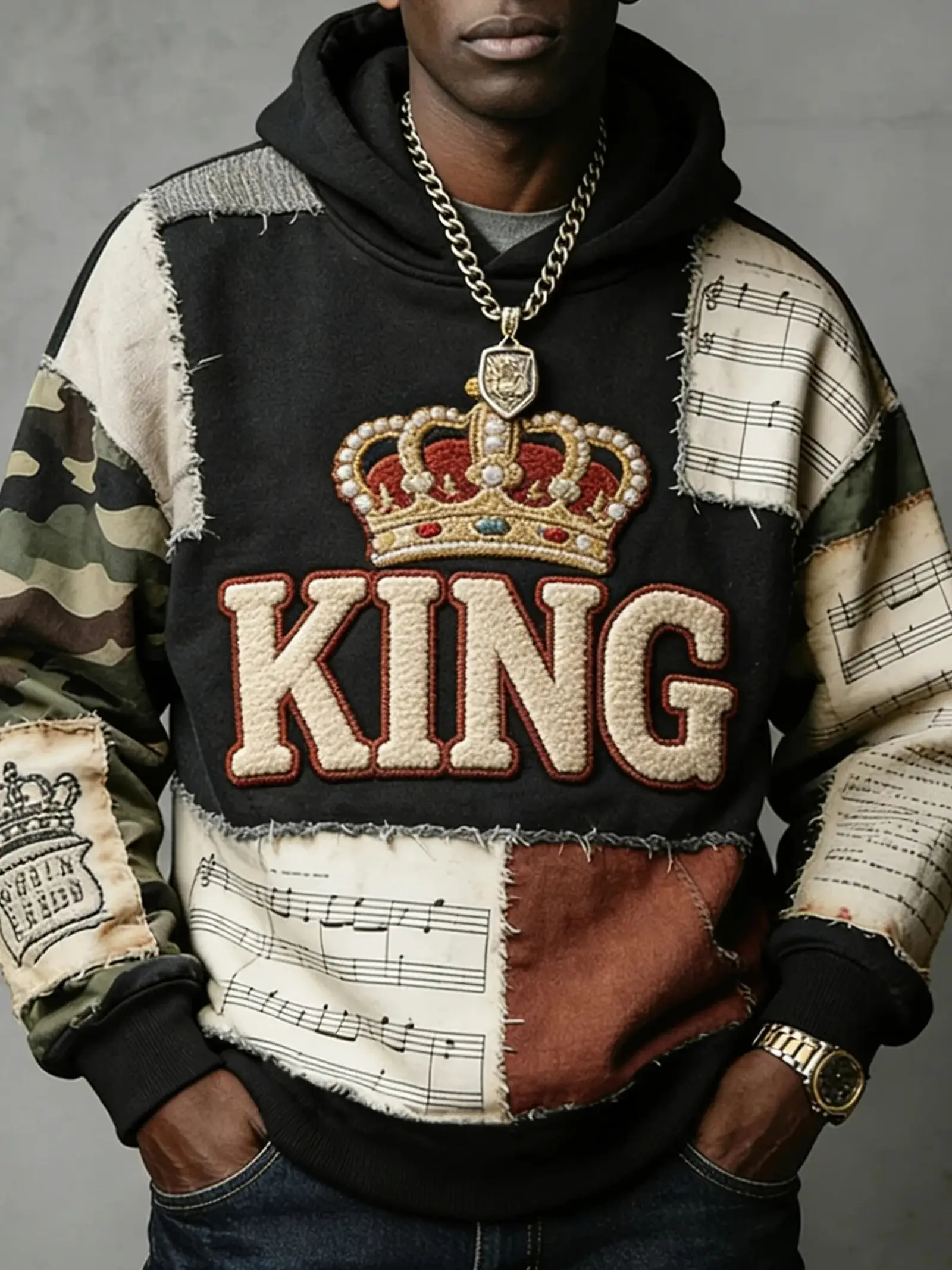 Black History Month Merch Black King Hoodie African American Hoodie Gifts For Men