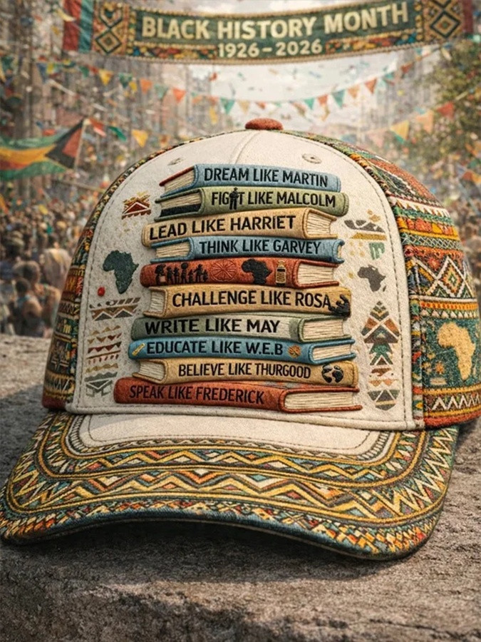Black History Month Merch Black Pride Hat Support African American Baseball Cap Best Gifts