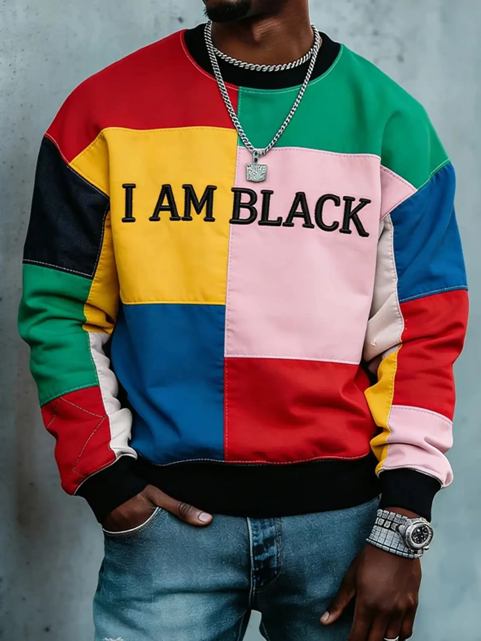 Black History Month Merch I Am Black Sweatshirt African American Apparel Gifts Idea