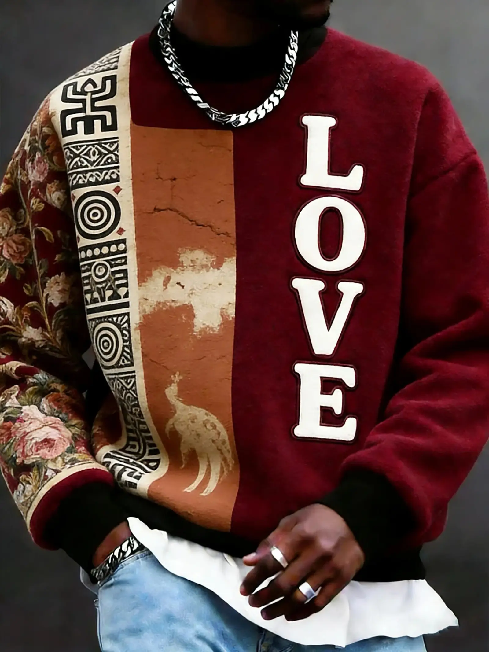 Black History Month Merch Love Heritage Sweatshirt Holiday Clothing Gifts For Dad