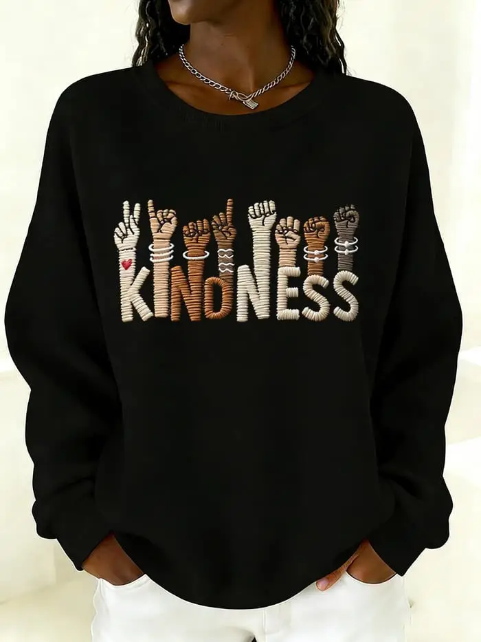 Black History Month Merch Women's Black History Sweatshirt Print Melanin Pride Gift