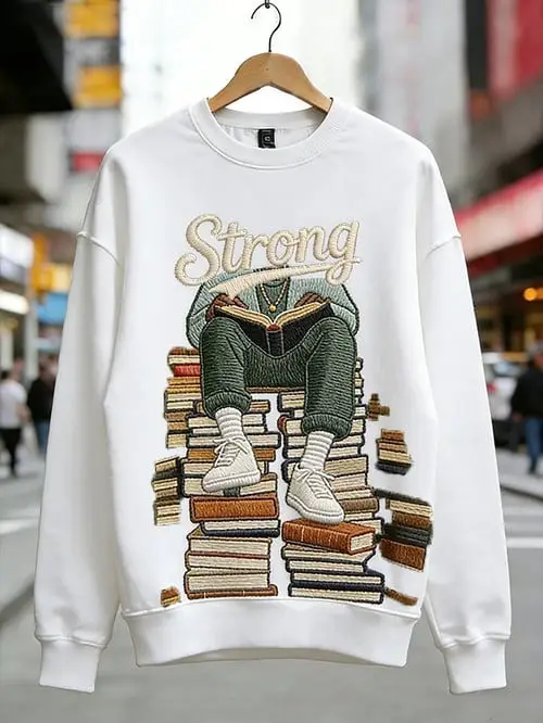 Black History Month Sweatshirt Book Strong Apparel Unique Gift Ideas For Best Friends
