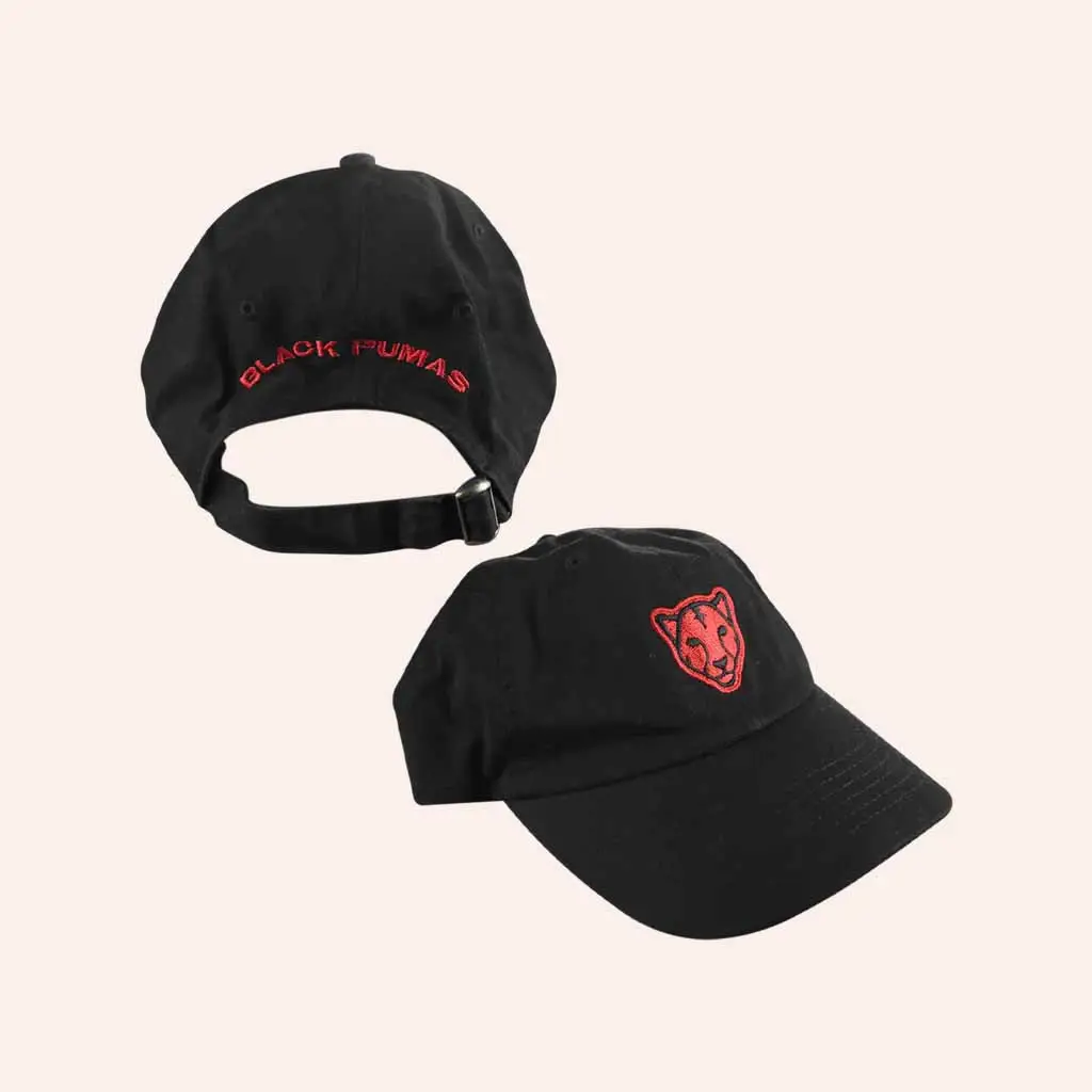 Black Pumas Merch Embroidered Hat Christmas Presents For Him -WearandDecor