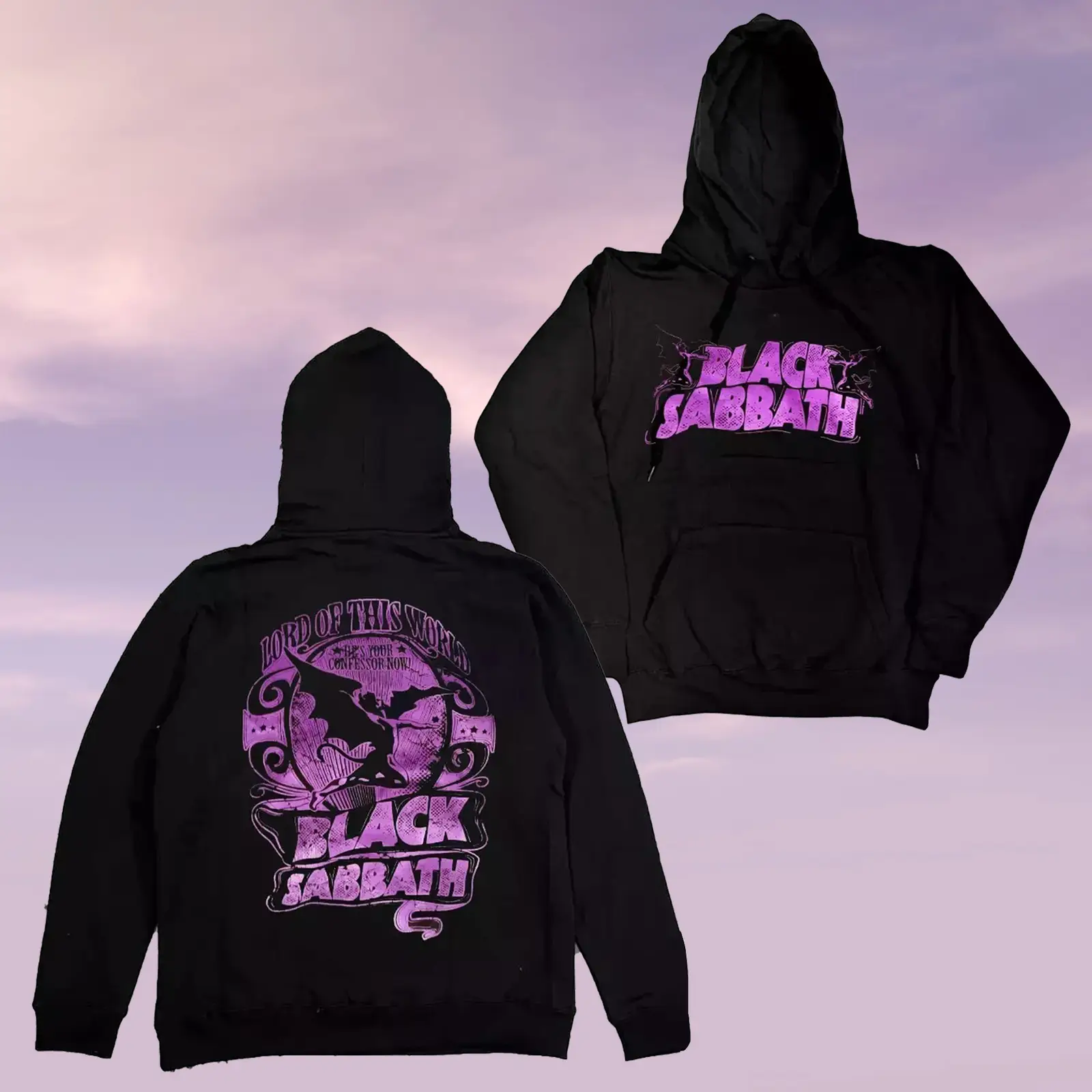 Black Sabbath - Lord Of This World Hoodie Love Music Clothing Gift For Fan