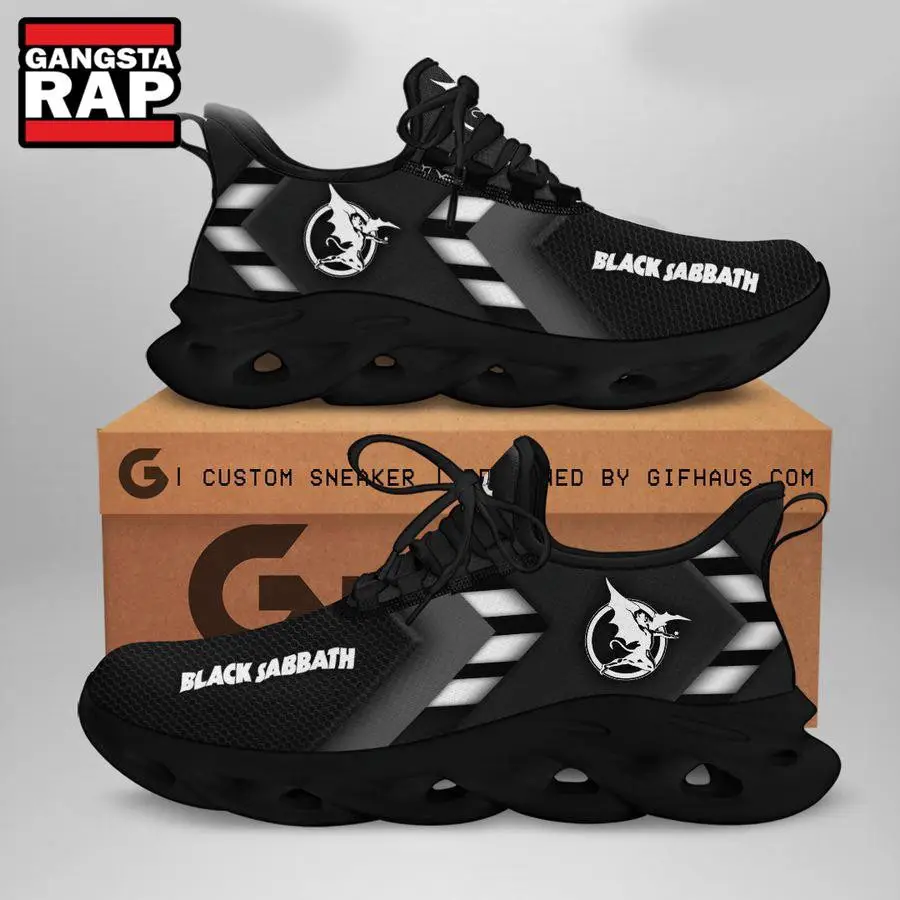 Black Sabbath Music Fan Lover Air Max Shoes Air Cushion Sneakers