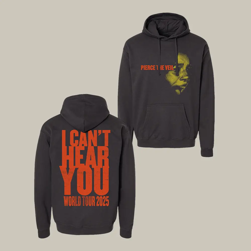 Black Screamer Pierce The Veil Hoodie Rock Music Apparel Present Idea For Dad Black Screamer Pierce The Veil Hoodie Rock Music Apparel Present Idea For Dad - Image 1