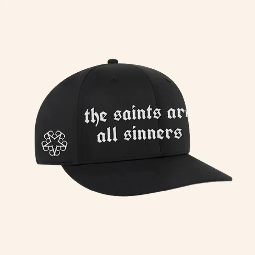 Black Veil Brides Merch The Saints Are All Sinners Embroidered Hat Christmas Gifts For Him -WearandDecor