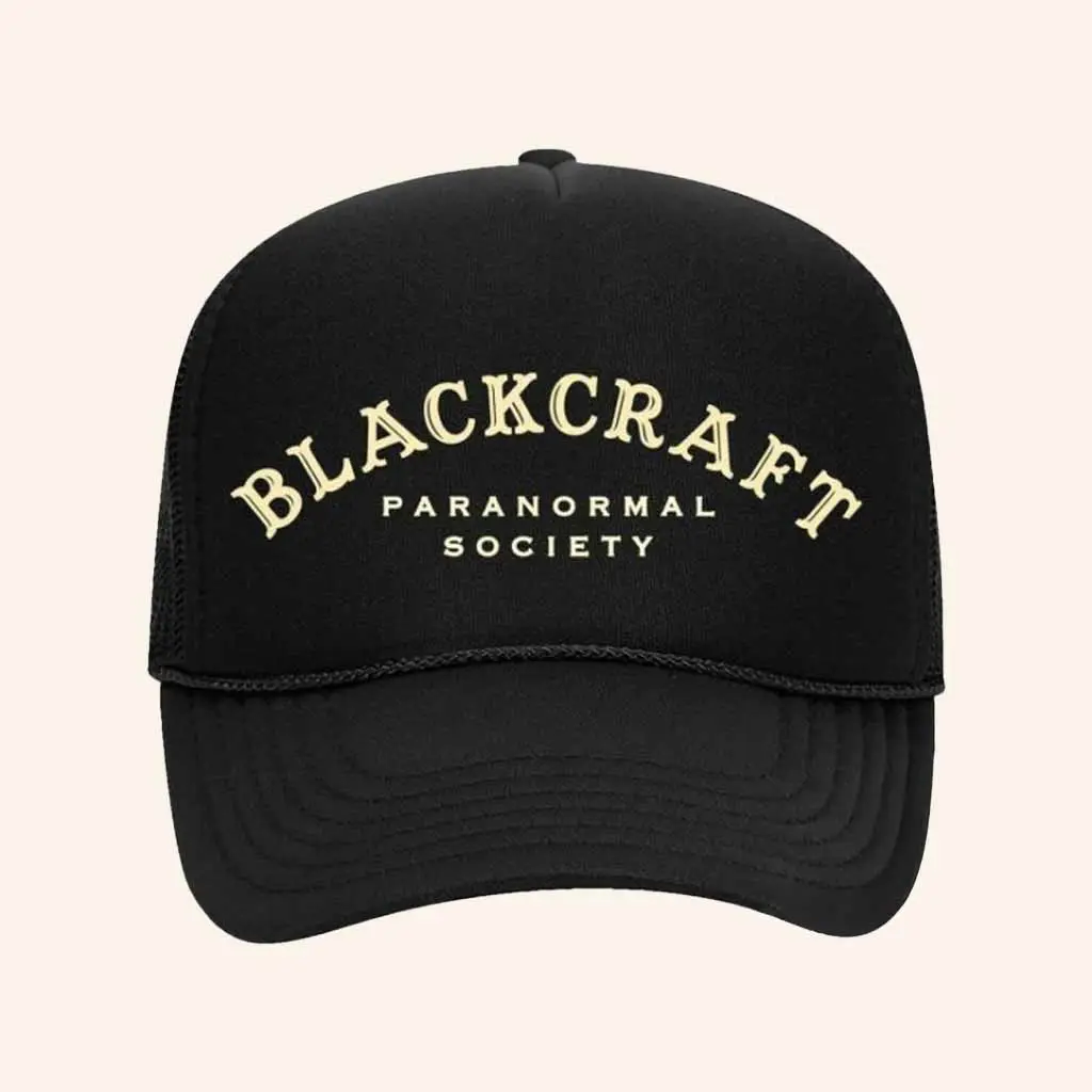 Blackcraft Clothing Merch Paranormal Seance Trucker Hat Best Gifts For Boyfriend -WearandDecor