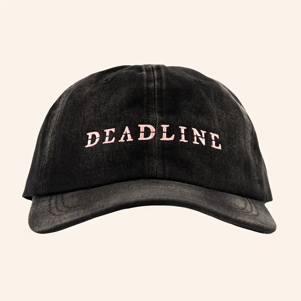 Blackpink Merch Deadline Embroidered Hat Best Gifts For Music Lovers -WearandDecor