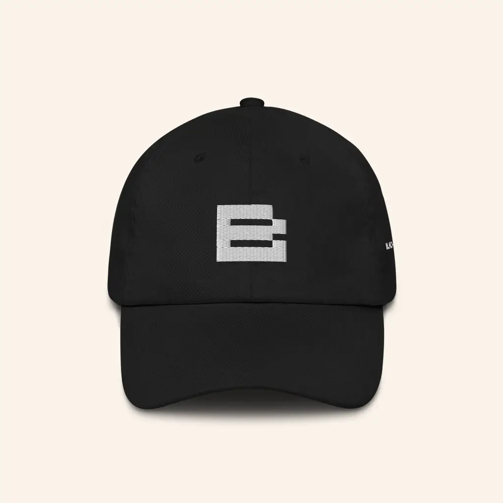 Blackweek Merch Embroidered B Hat Christmas Presents For Boyfriend -WearandDecor