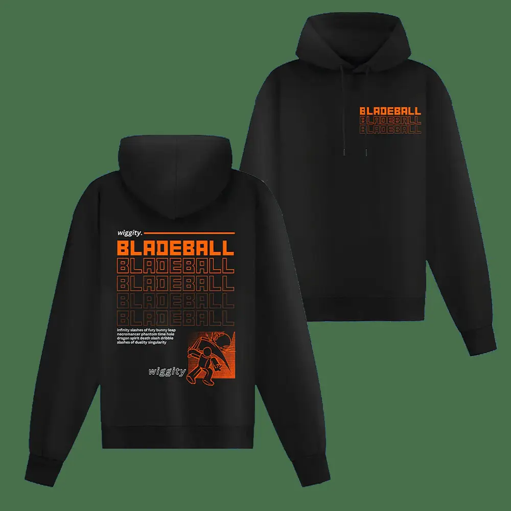 Blade Ball Merch Wiggity Hoodie Roblox Blade Ball Merchandise Clothing Gifts For Fans