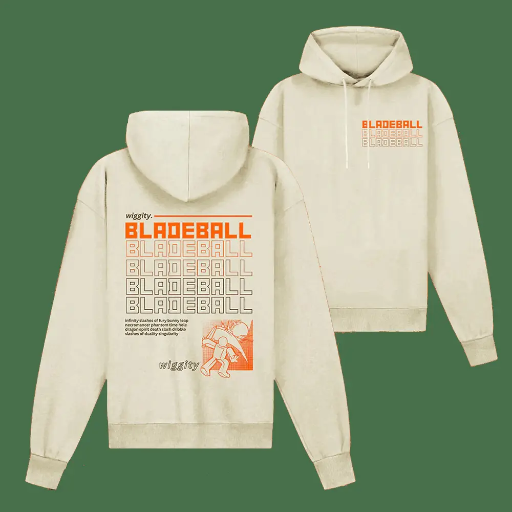 Blade Ball Merch Wiggity Hoodie Roblox Blade Ball Merchandise Gifts For Game Lovers