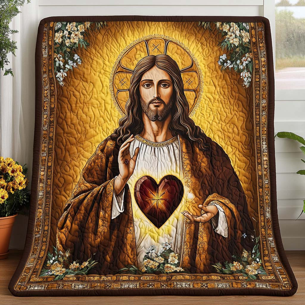 Blessed Savior Quilted Blanket Cute Throw Blanket Black Cat Presents