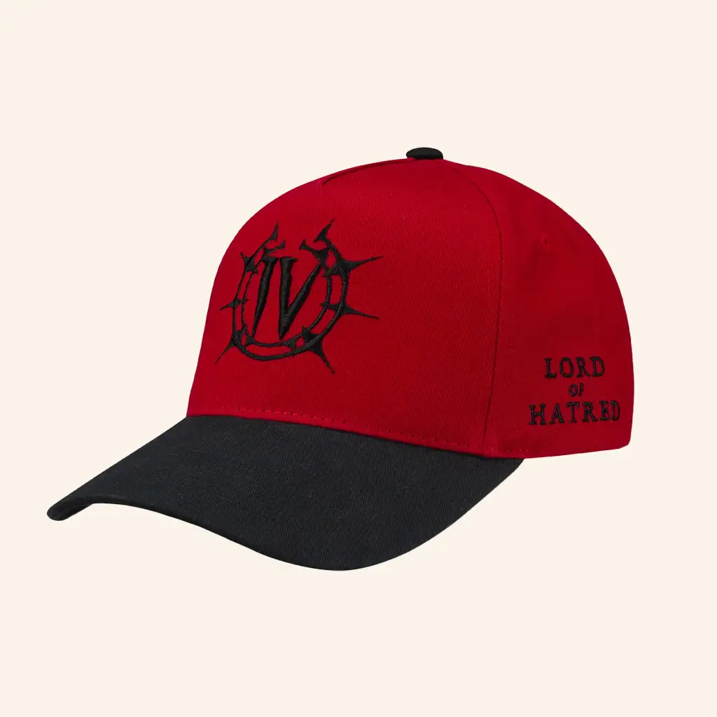Blizzard Gear Merch Diablo IV Lord Of Hatred Embroidered Hat Presents For Brother - WearandDecor