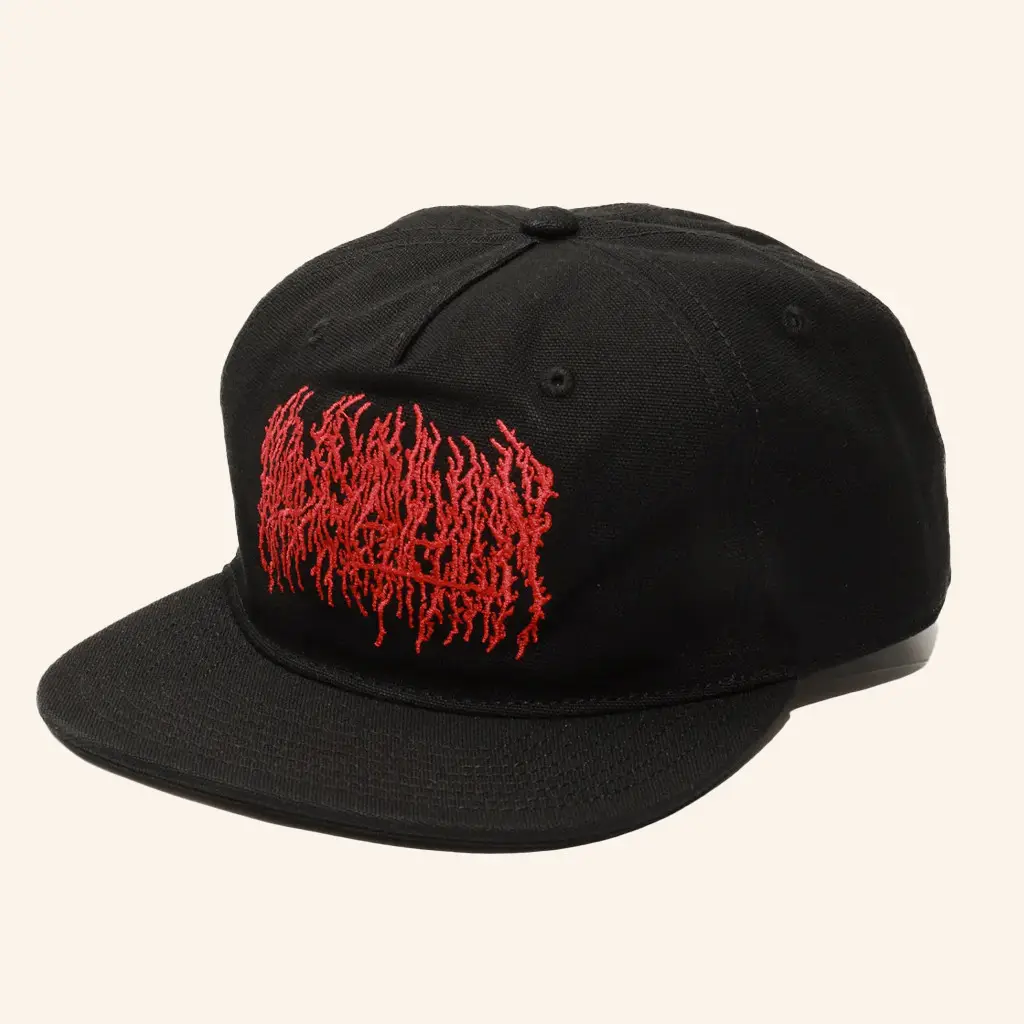 Blood Incantation Merch Embroidered Starspawn Snapback Hat Black Gifts For Dad Blood Incantation Merch Embroidered Starspawn Snapback Hat Black Gifts For Dad - Image 1