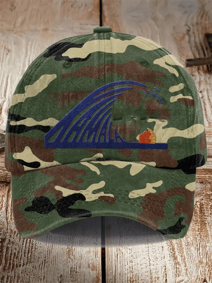 Blue Waves Kamala Camo Hat Anti Trump Kamala For President 2024 Hat Gifts For Patriots