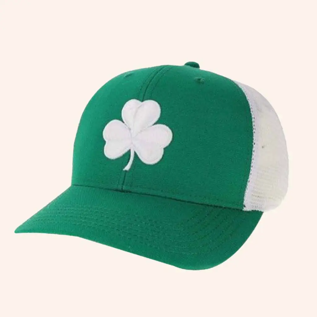 Bmchs Merch Clover Embroidered Trucker Hat Christmas Present Ideas For Girlfriend -WearandDecor