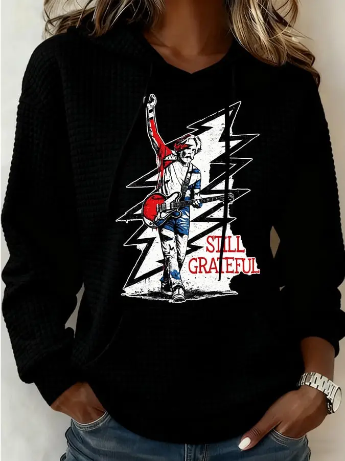 Bob Weir Still Grateful Hoodie Women's The Grateful Member RIP Bob Weir Memorial Merch