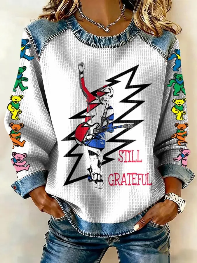 Bob Weir Still Grateful Sweatshirt Women's RIP Bob Weir Merch Gift For Rock Music Lovers