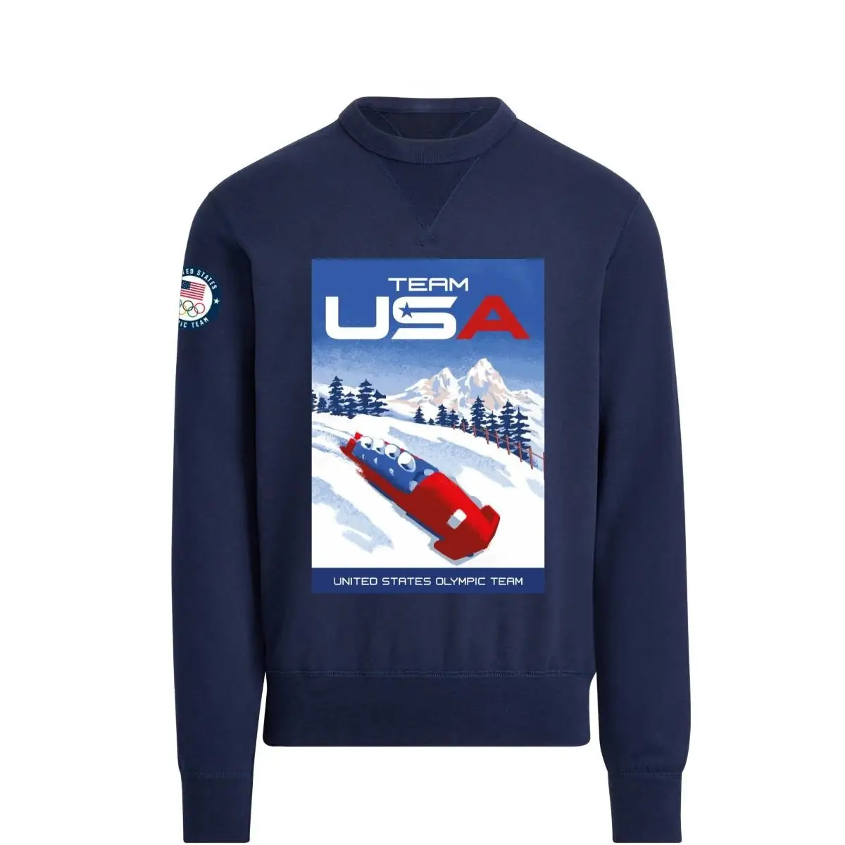 Bobsledding Team USA Olympics Winter 2026 Sweatshirt Milano Cortina Olympics Gift For Him Her