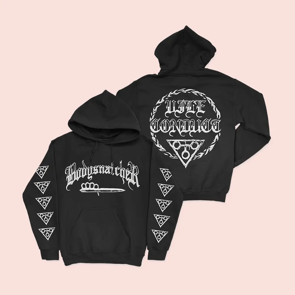 Bodysnatcher Merch Knife Hoodie Life Conduct Hooded Sweatshirt Gifts For Band Lovers Bodysnatcher Merch Knife Hoodie Life Conduct Hooded Sweatshirt Gifts For Band Lovers - Image 1