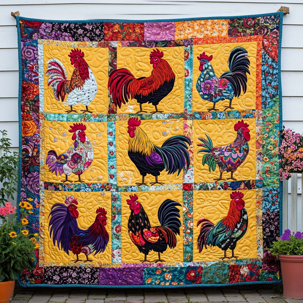 Bold and Feathered Quilted Blanket Christmas Throw Blanket Faith Based Gift Ideas
