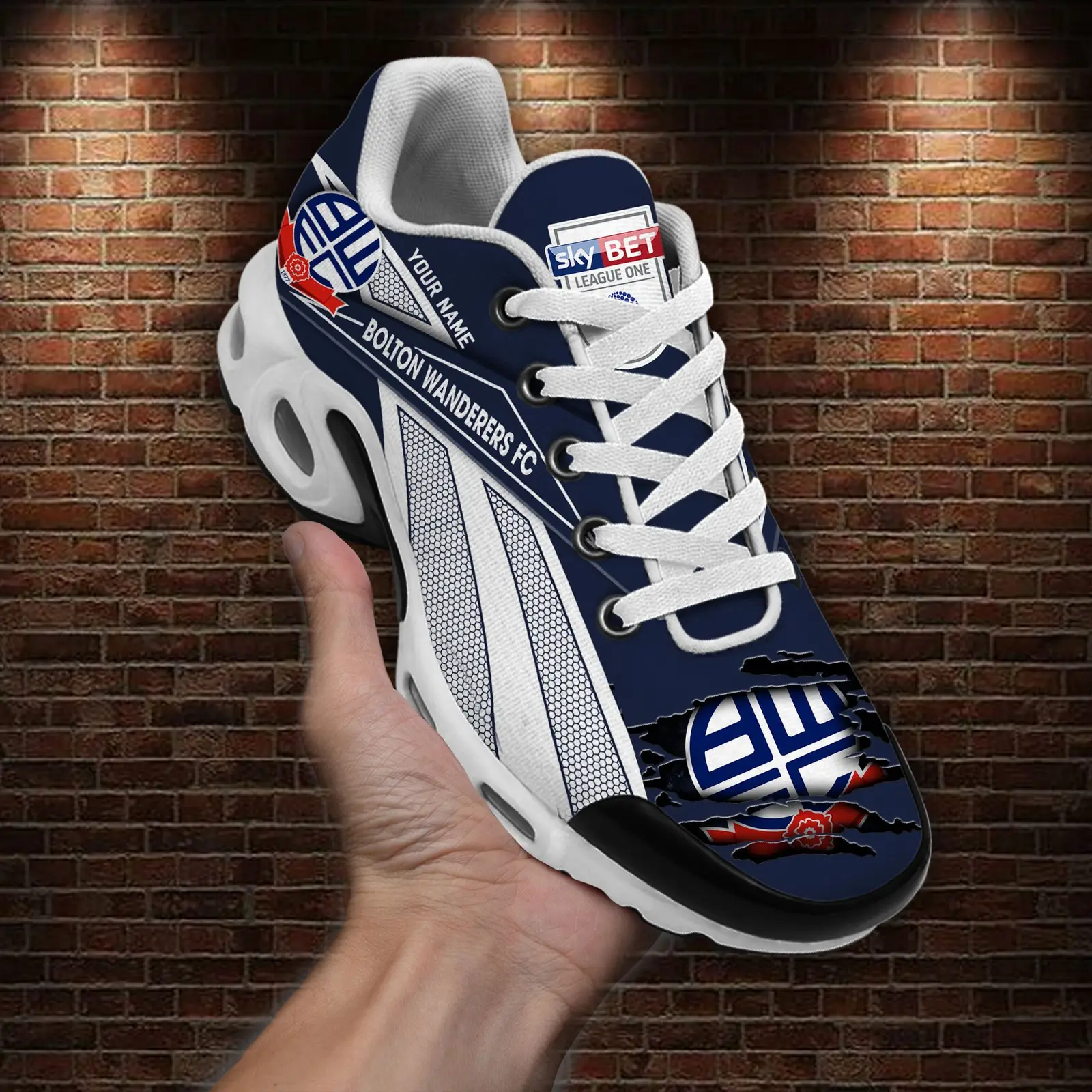 Bolton Wanderers Air Max Plus Shoes Sneakers For Men And Women