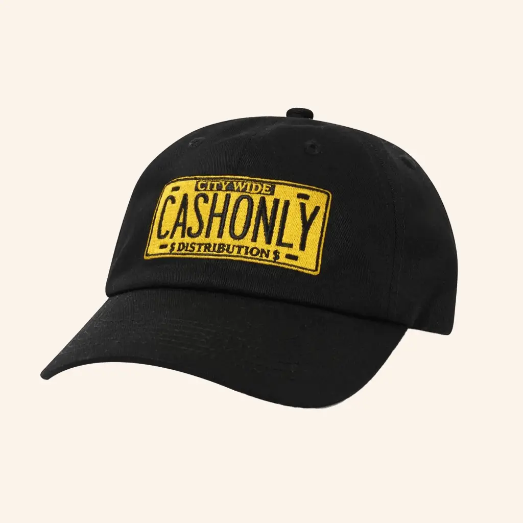 Bordertown Merch Cash Only Embroidered Hat Present For Husband -WearandDecor