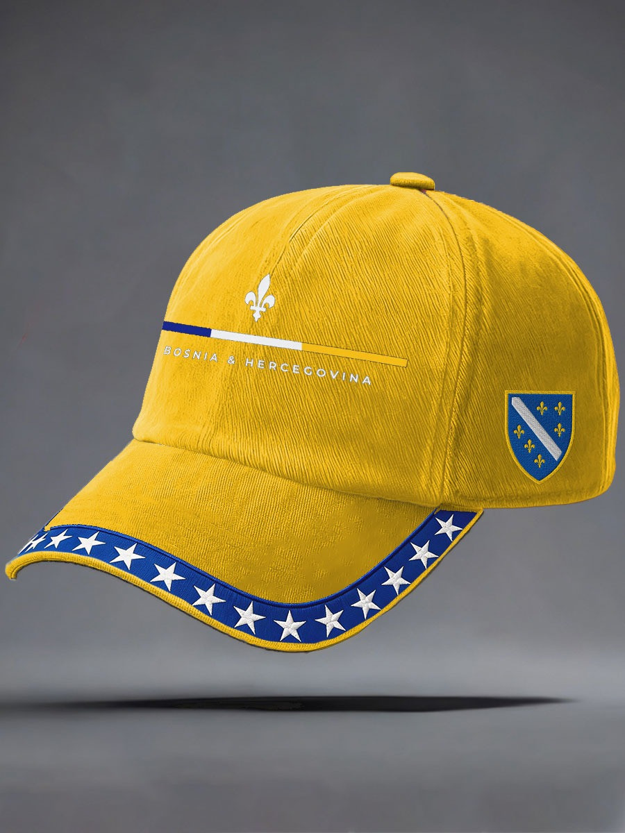 Bosnia 2026 FIFA WC Baseball Cap Bosnia And Herzegovina Hat Bosnia Pride Gifts