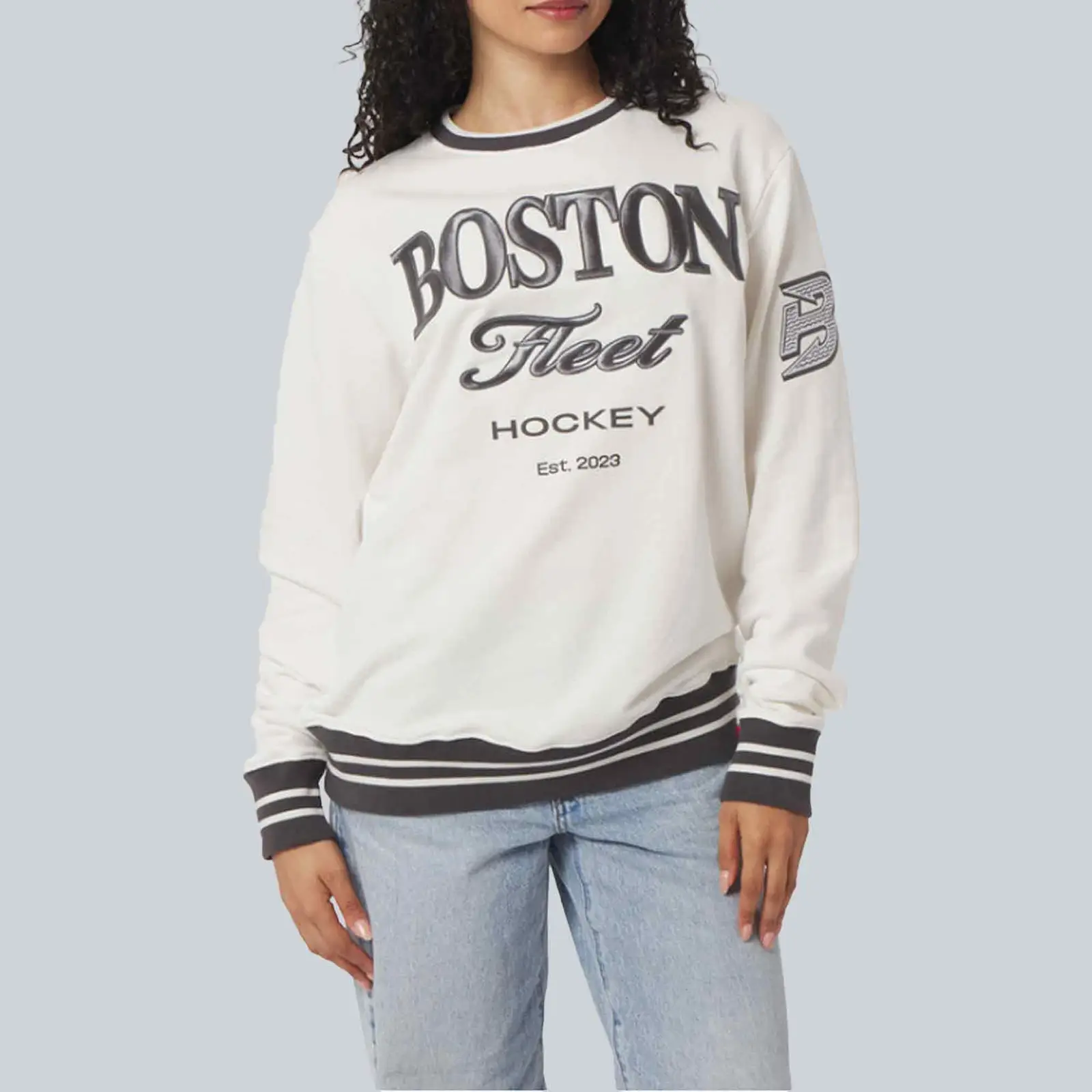 Boston Fleet Ellington Sweatshirt 2026 PWHL Merch Women's Hockey League Shop Gift Boston Fleet Ellington Sweatshirt 2026 PWHL Merch Women's Hockey League Shop Gift - Image 1