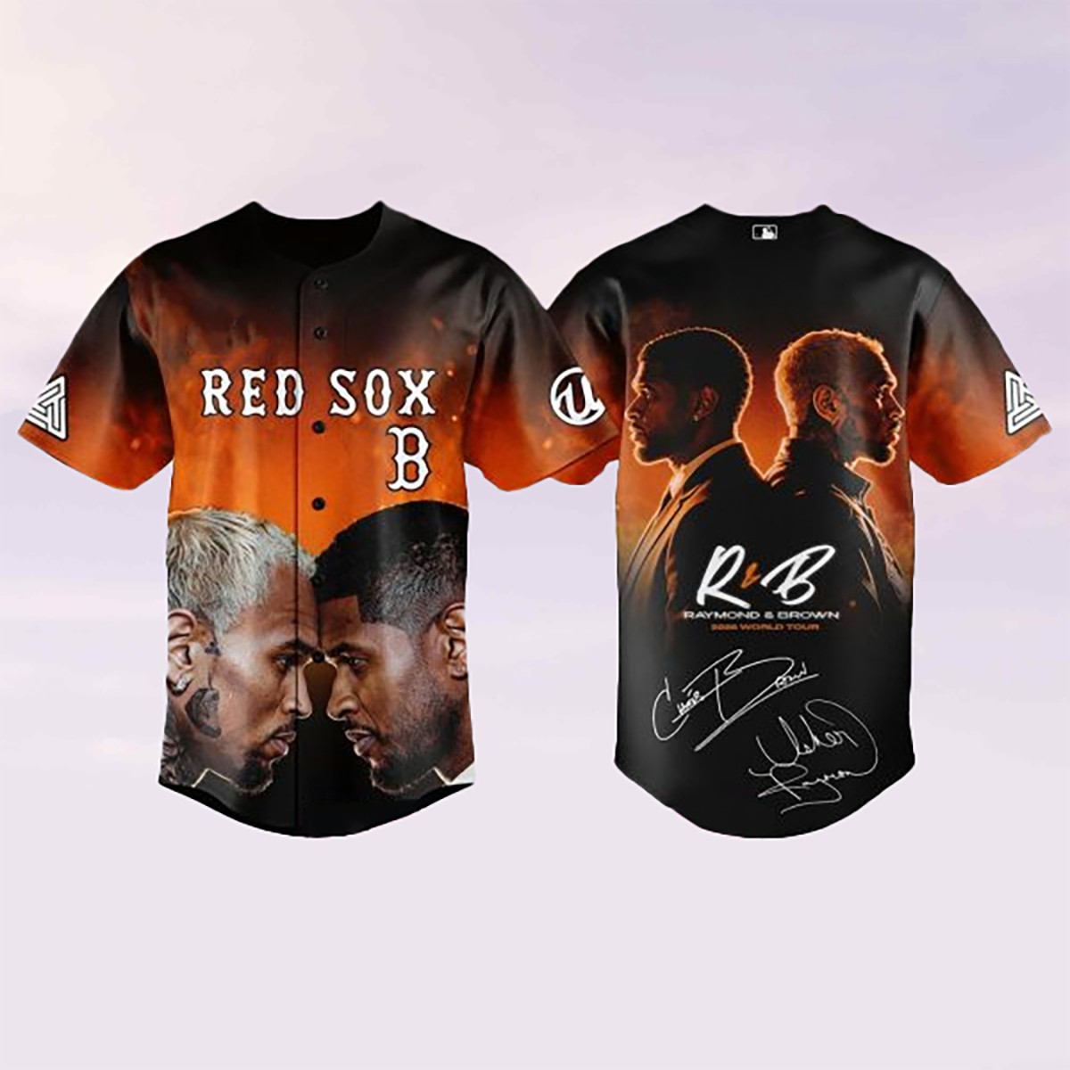 Boston Red Sox R&B Tour 2026 Baseball Jersey Music Lovers Clothes Gift Ideas For Fans Boston Red Sox R&B Tour 2026 Baseball Jersey Music Lovers Clothes Gift Ideas For Fans - Image 1