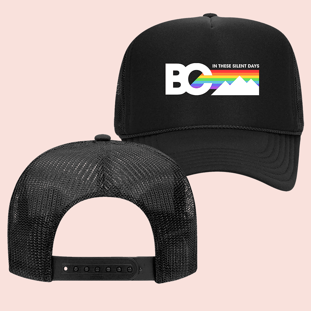 Brandi Carlile Merch In These Silent Days Mountain Trucker Hat Gifts For Music Lovers Brandi Carlile Merch In These Silent Days Mountain Trucker Hat Gifts For Music Lovers - Image 1