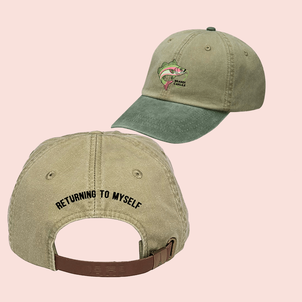Brandi Carlile Merch Returning To Myself Fish Hat Brandi Carlile Tour 2026 Ball Cap Merchandise