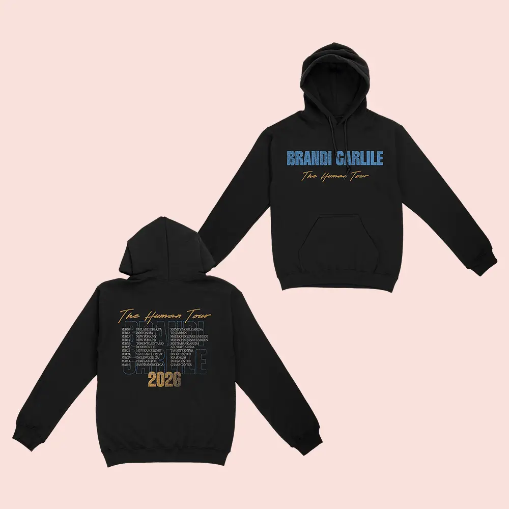 Brandi Carlile Merch The Human Tour Hoodie Brandi Carlile Tour 2026 Apparel For Sale