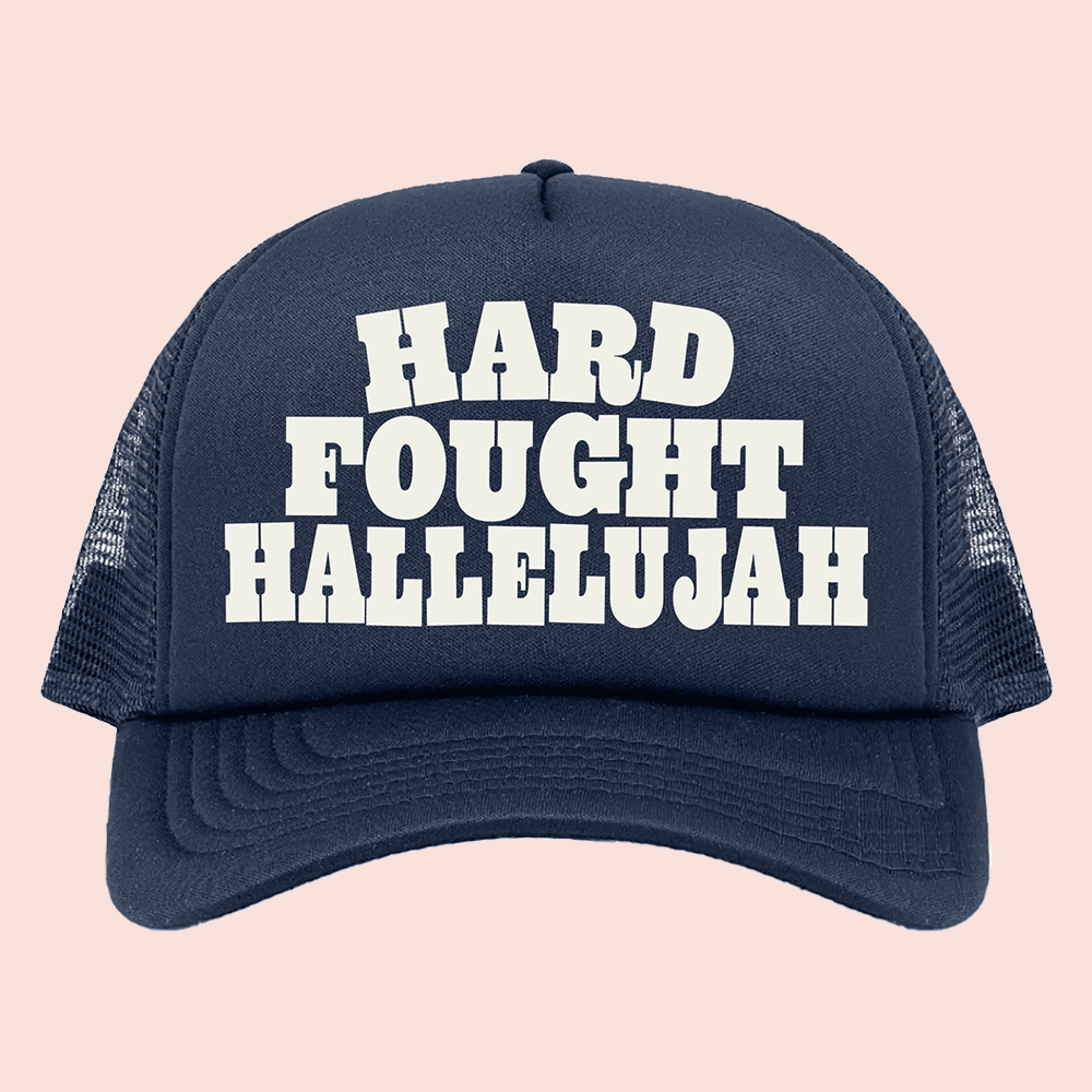 Brandon Lake Merch Hard Fought Hallelujah Trucker Hat Unique Gift For Dude