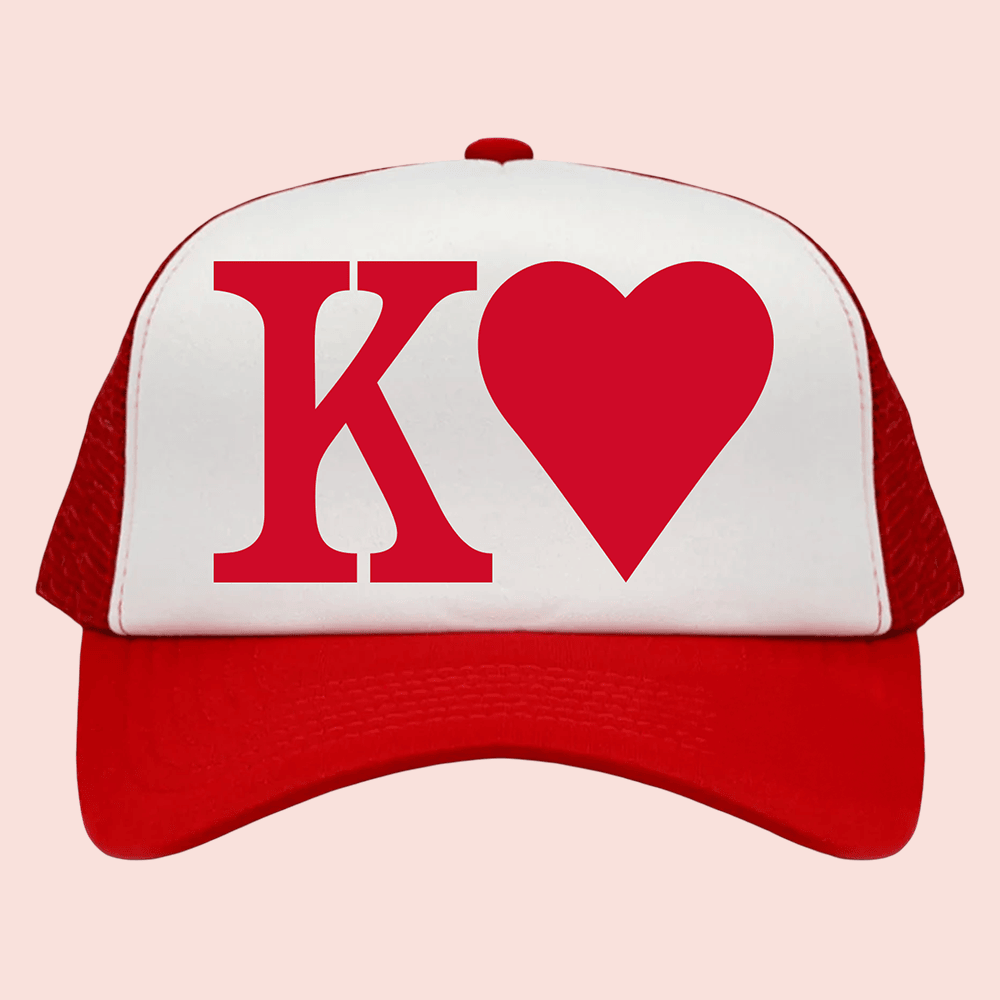 Brandon Lake Merch King Of Hearts Statement Trucker Hat Special Gift For Fans
